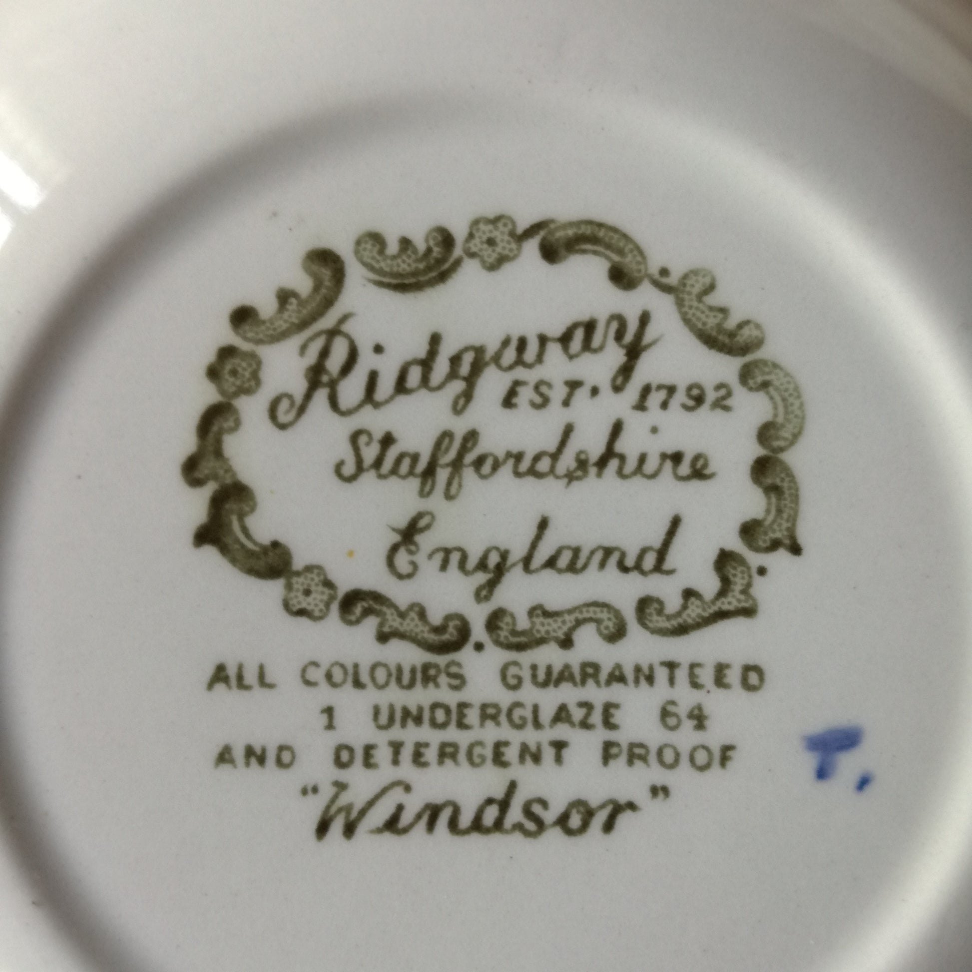 Plat Windsor Ridgway (GB)
