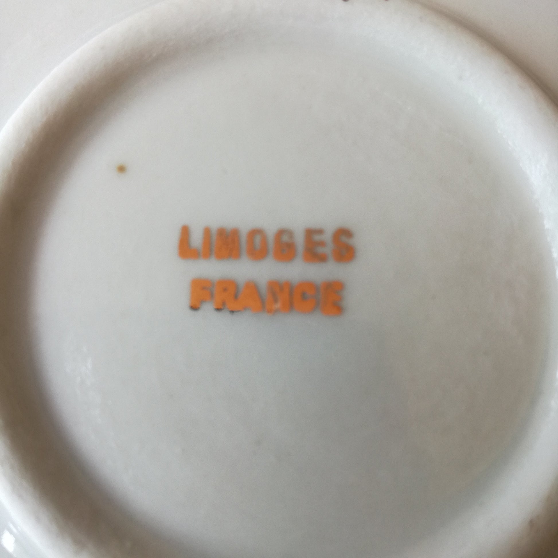 Assiette chauffante  Limoges