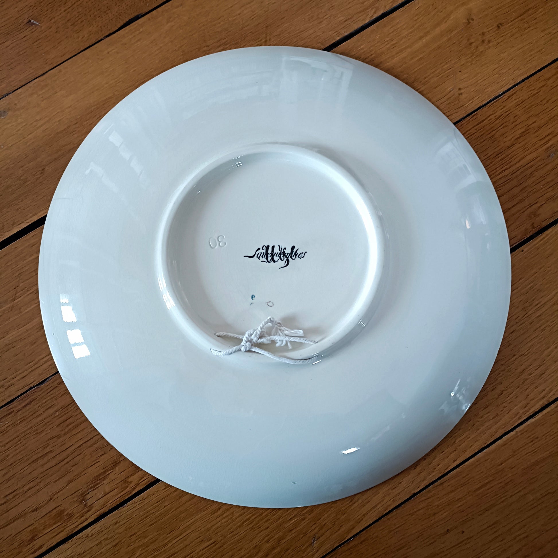 Plat  Sarreguemines - U & C (Utzschneider & Cie)
