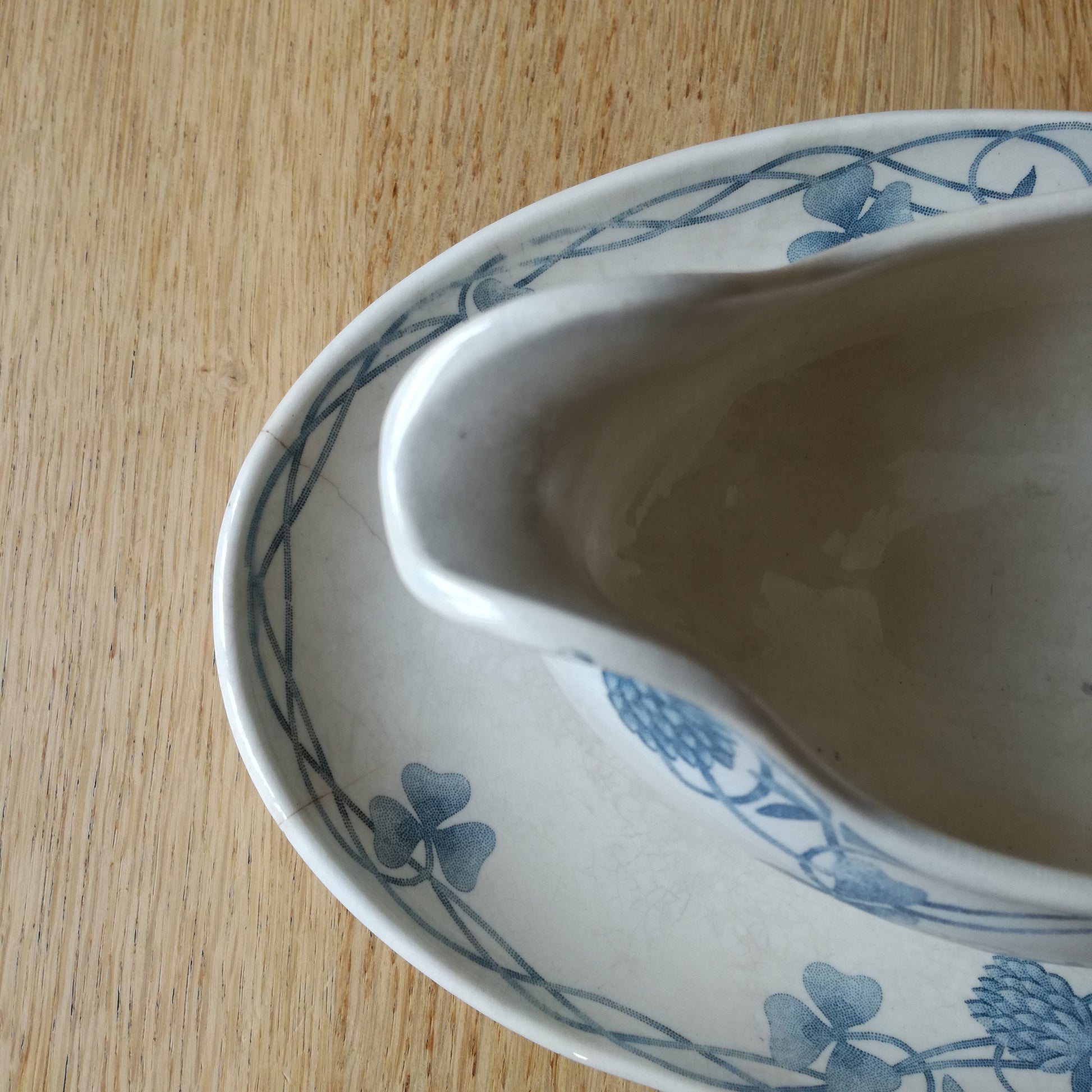 Saucière Trèfle Sarreguemines