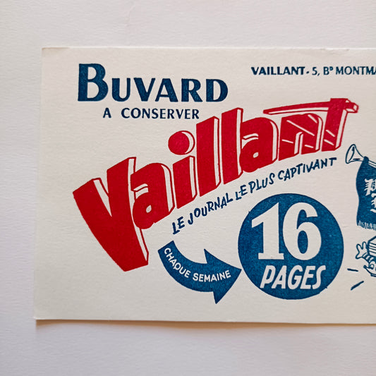 Buvard publicitaire  Vaillant
