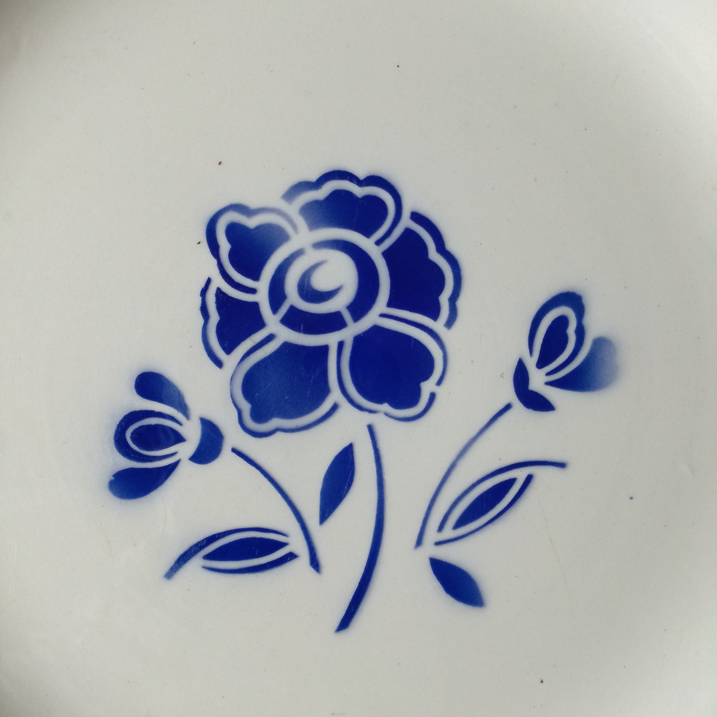 Plat Camélia Digoin & Sarreguemines