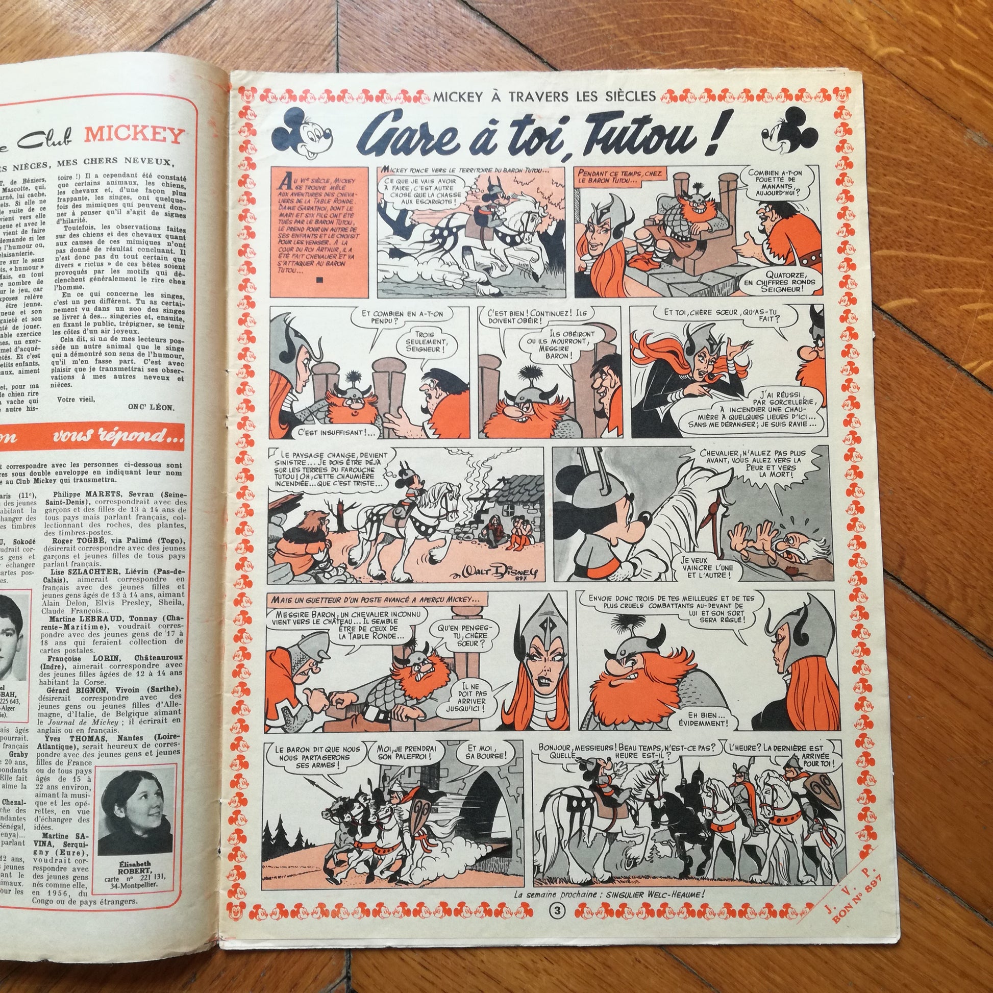 Revue / Magazine  Le Journal de Mickey