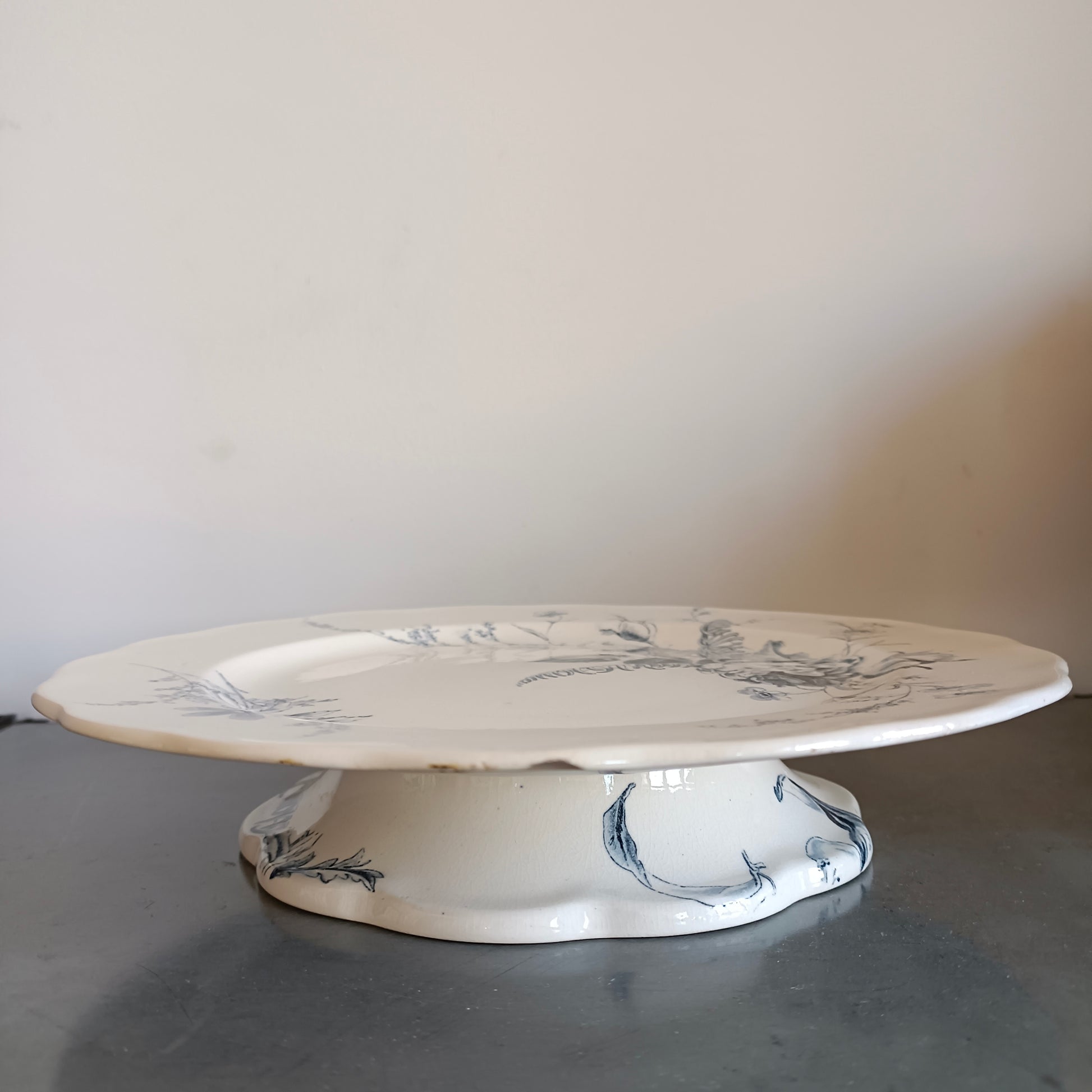 Plat sur pied Audley PB & Co (Thomas Pinder - Joseph H. Bourne)