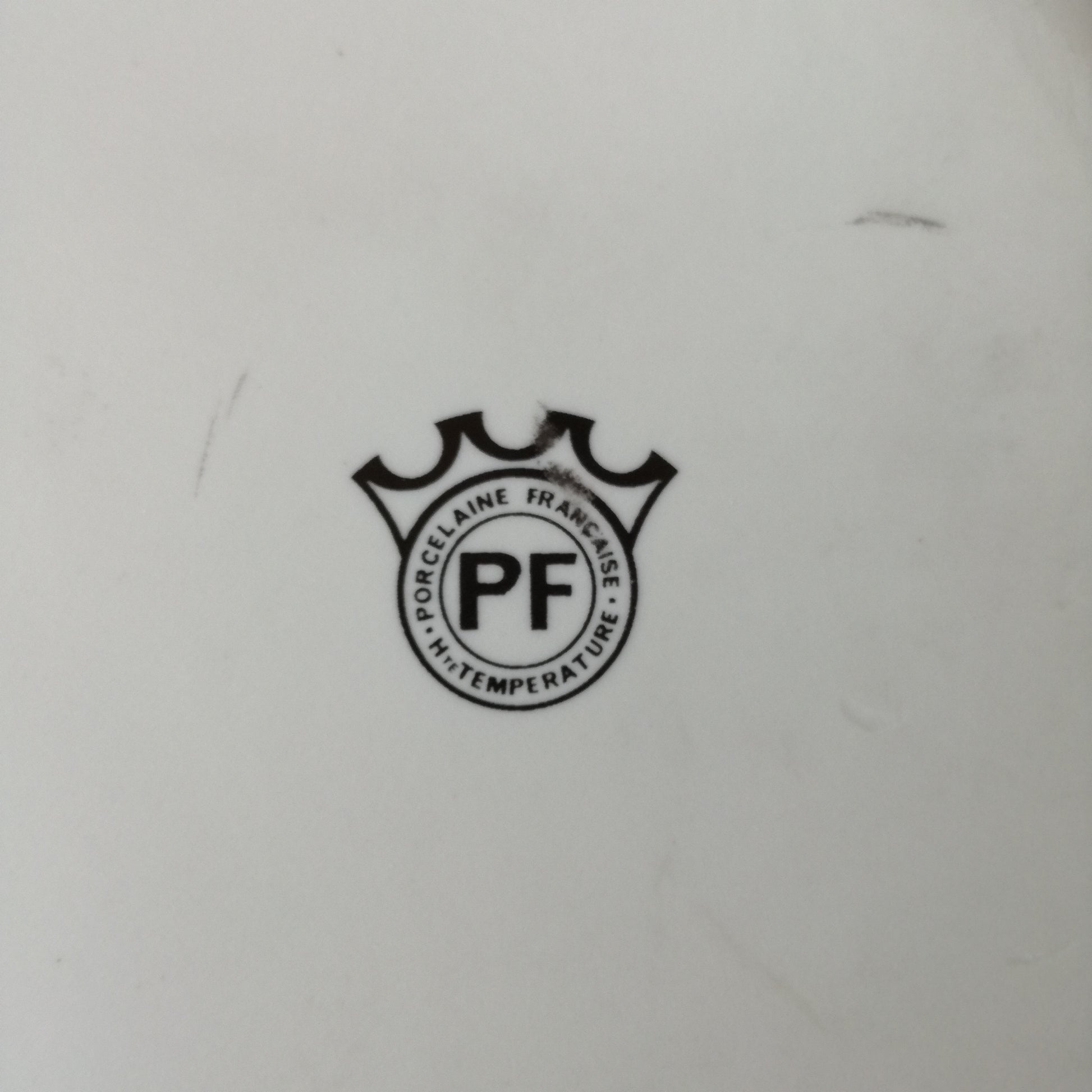 Plat Heckle & Jeckle Porcelaine française