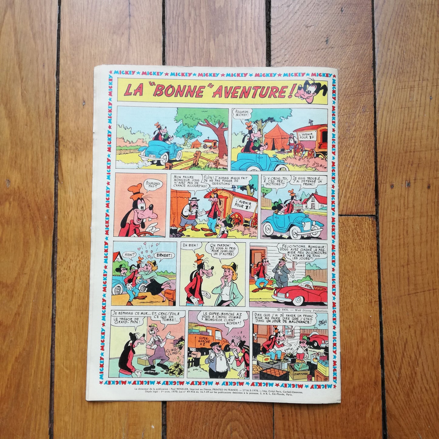 Revue / Magazine  Le Journal de Mickey