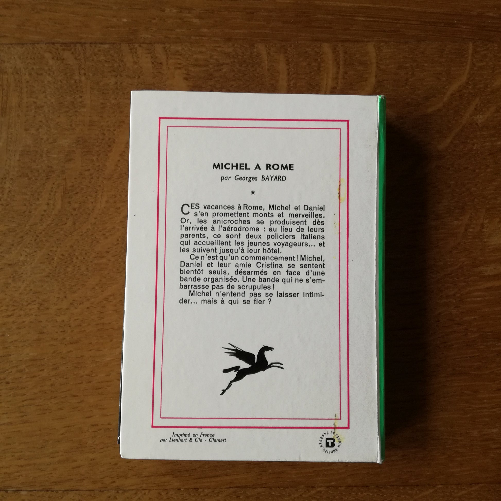 Livre jeunesse Bibliothèque Verte Hachette