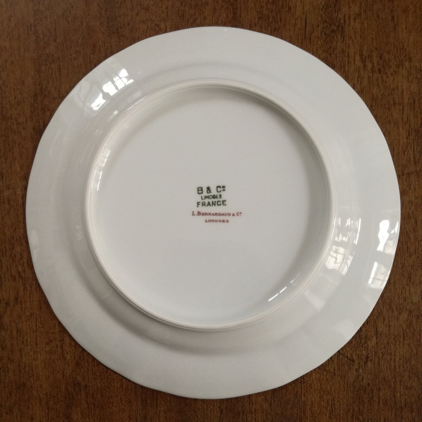 Assiette parlante  Limoges - Bernardaud