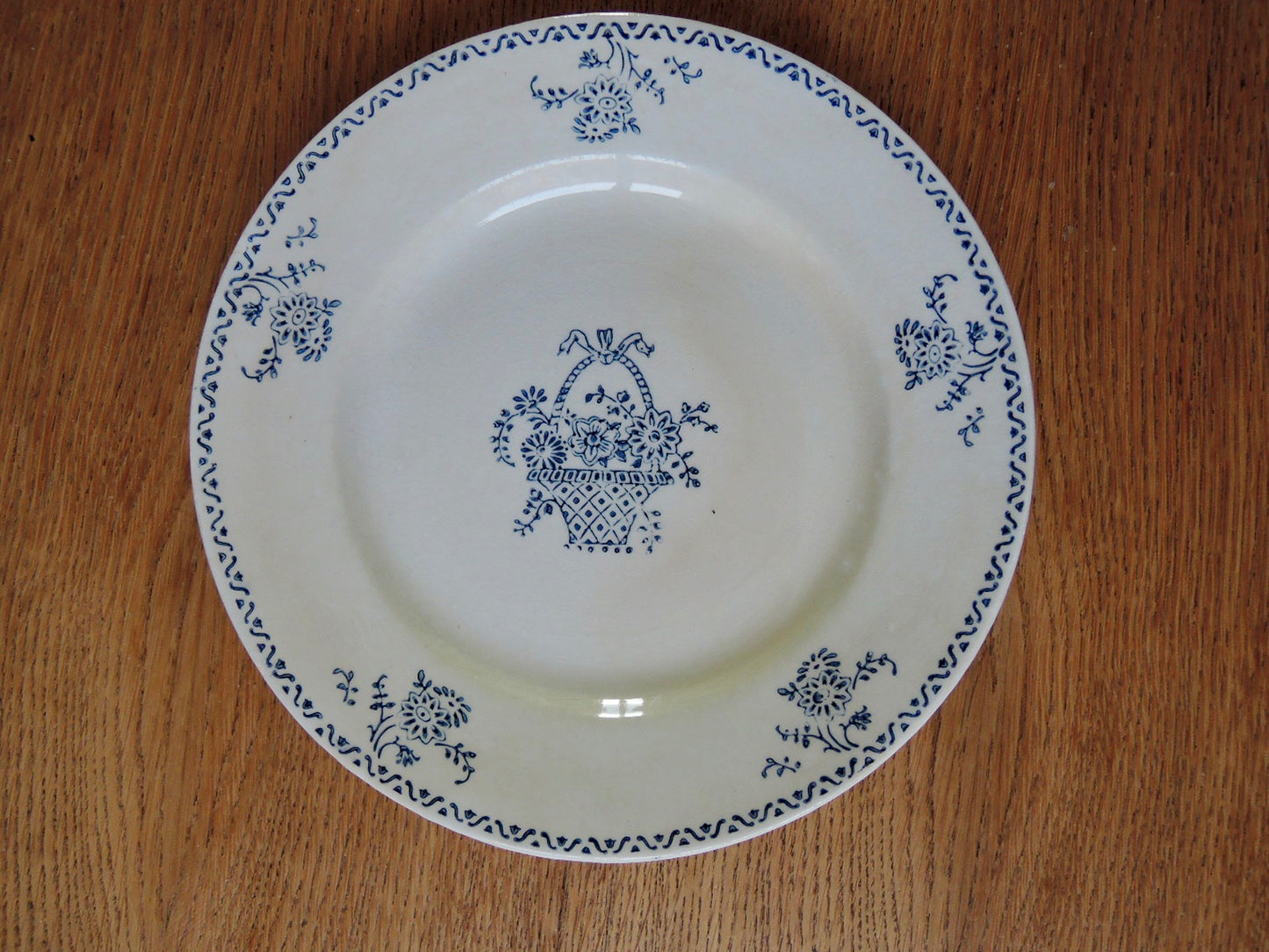 Assiette Panier Fleuri Gien
