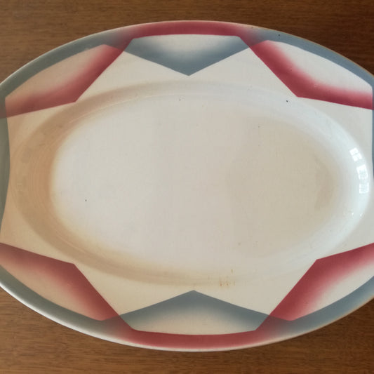 Plat ovale Liliane Badonviller