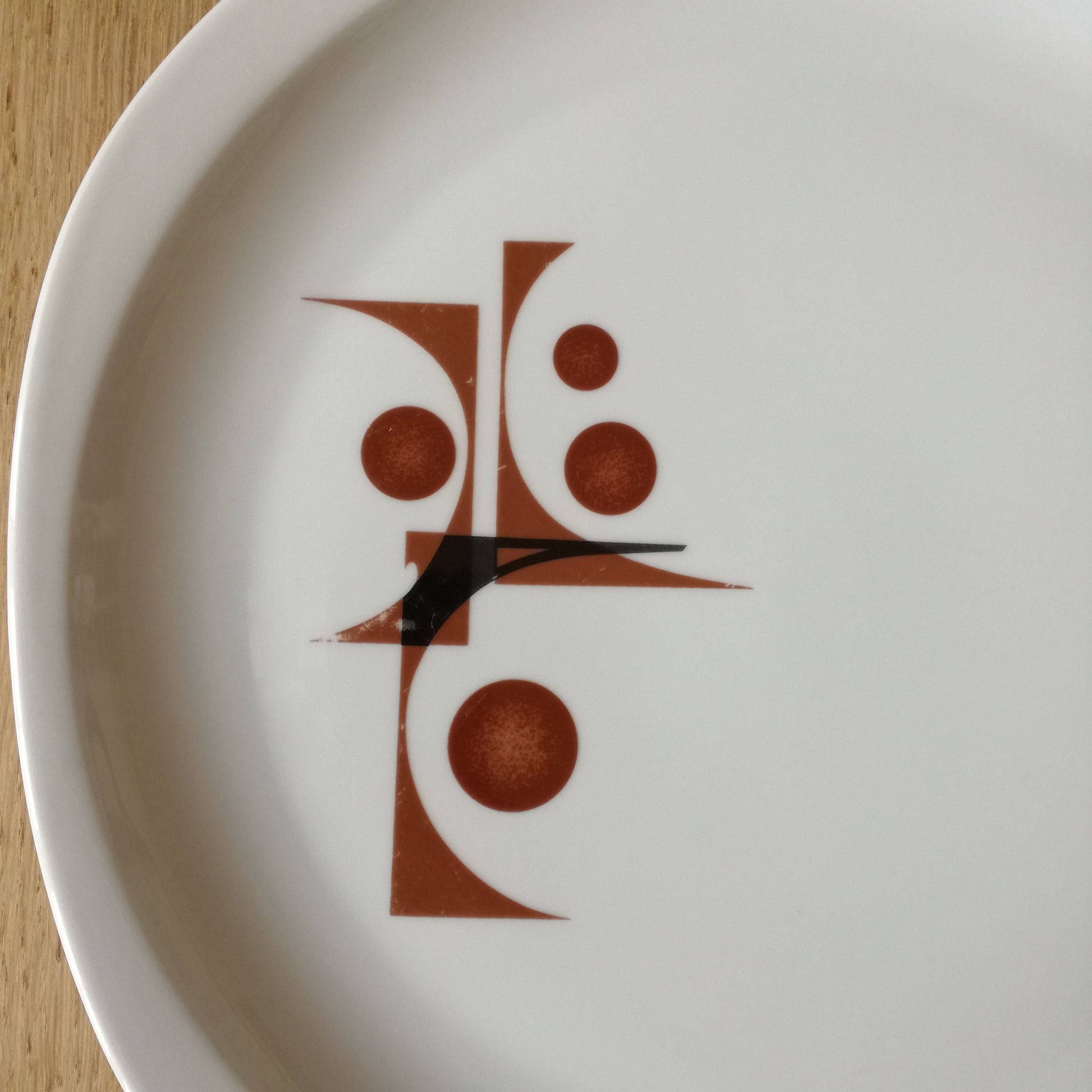 Plat  Porcelaine de Sologne