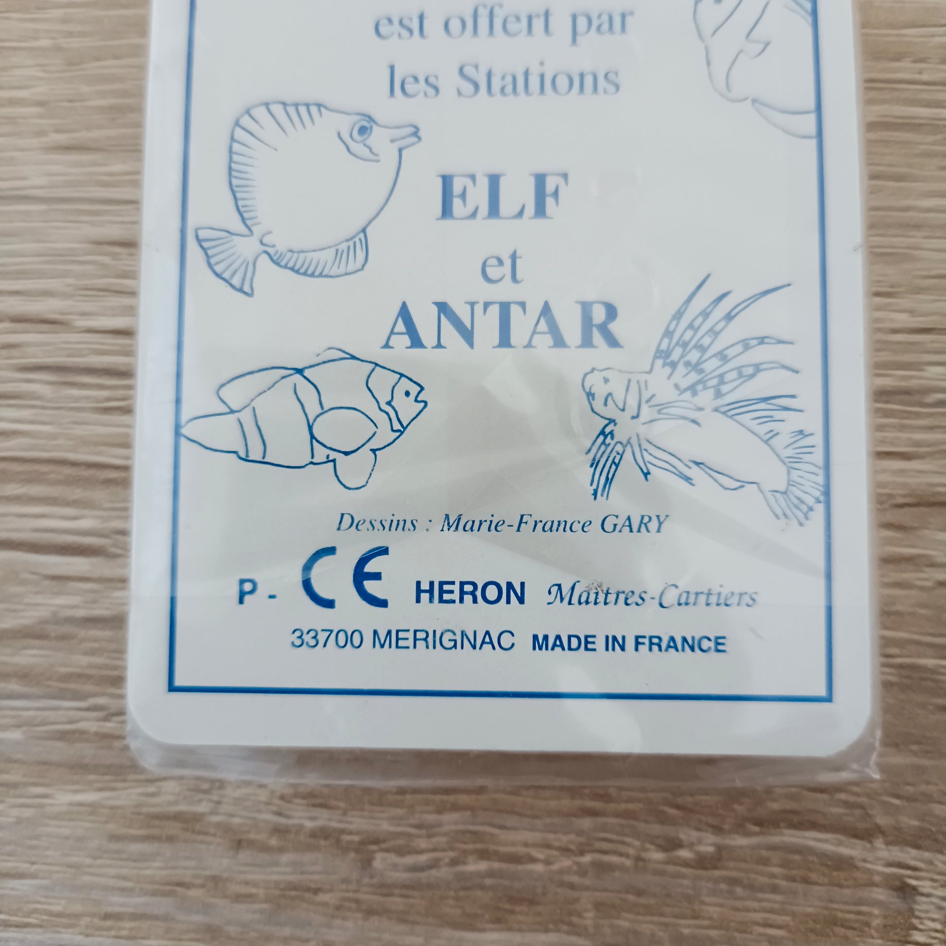 Jeu de cartes  Héron