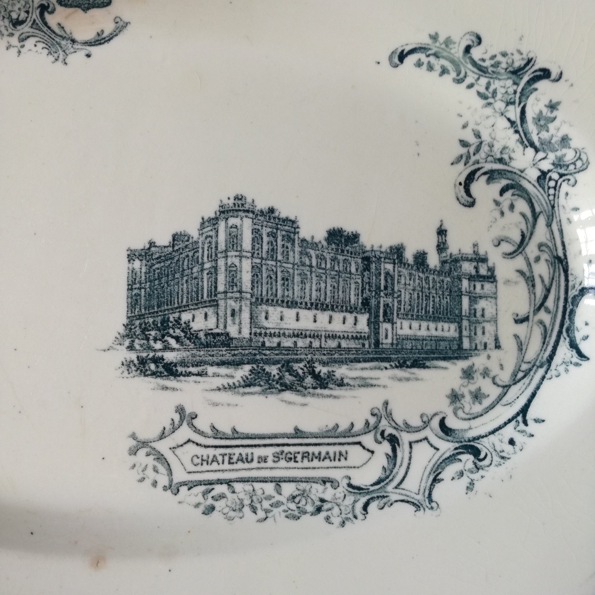 Plat ovale Châteaux Clairefontaine
