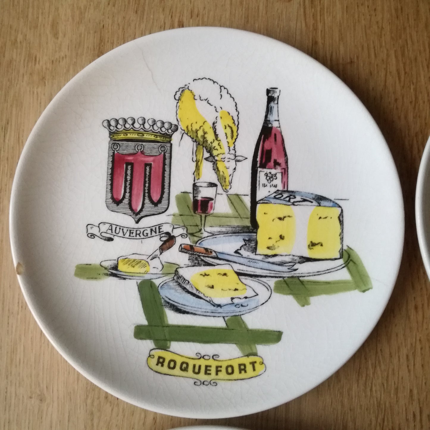 Assiette  Gien