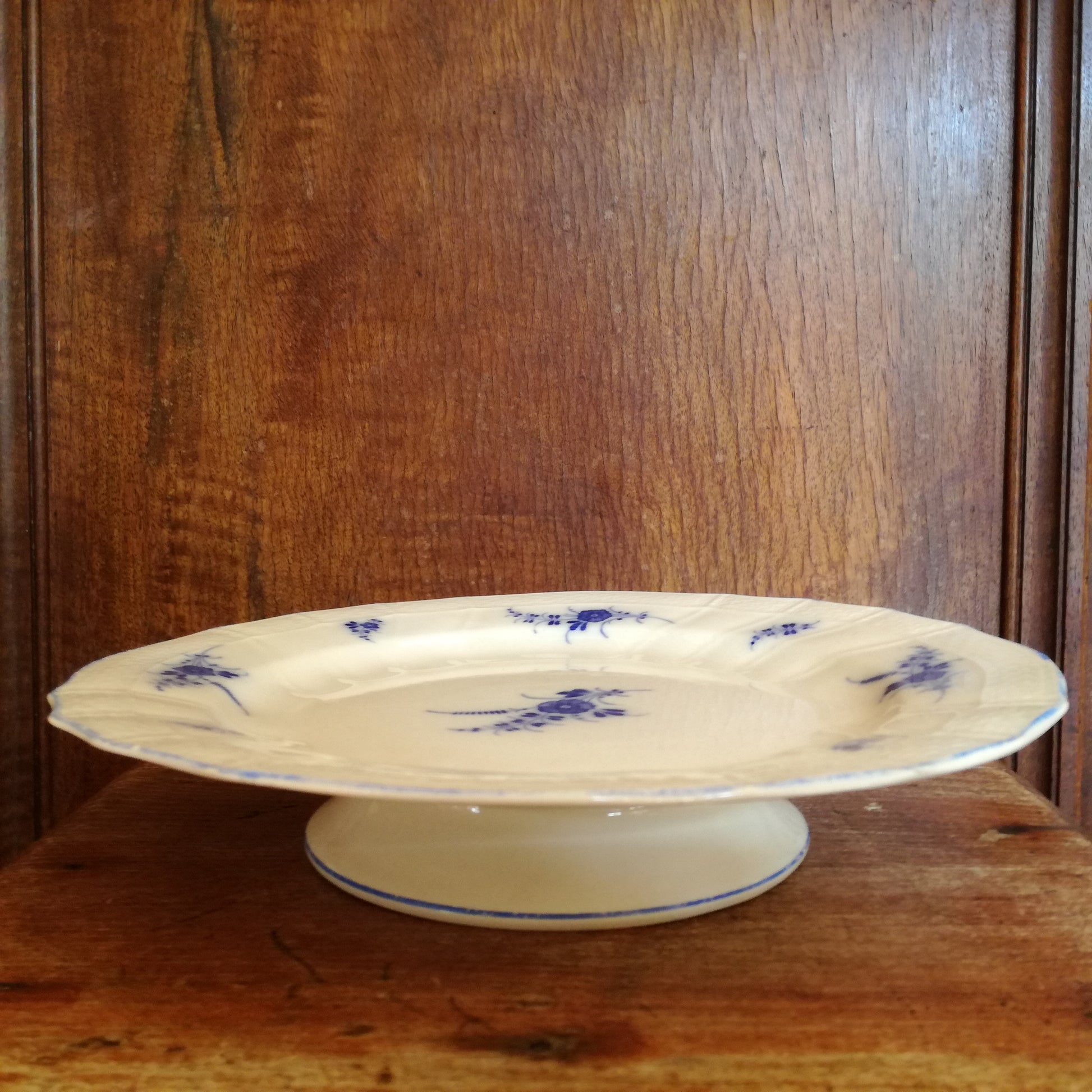 Plat sur pied Vieux Luxembourg Villeroy & Boch