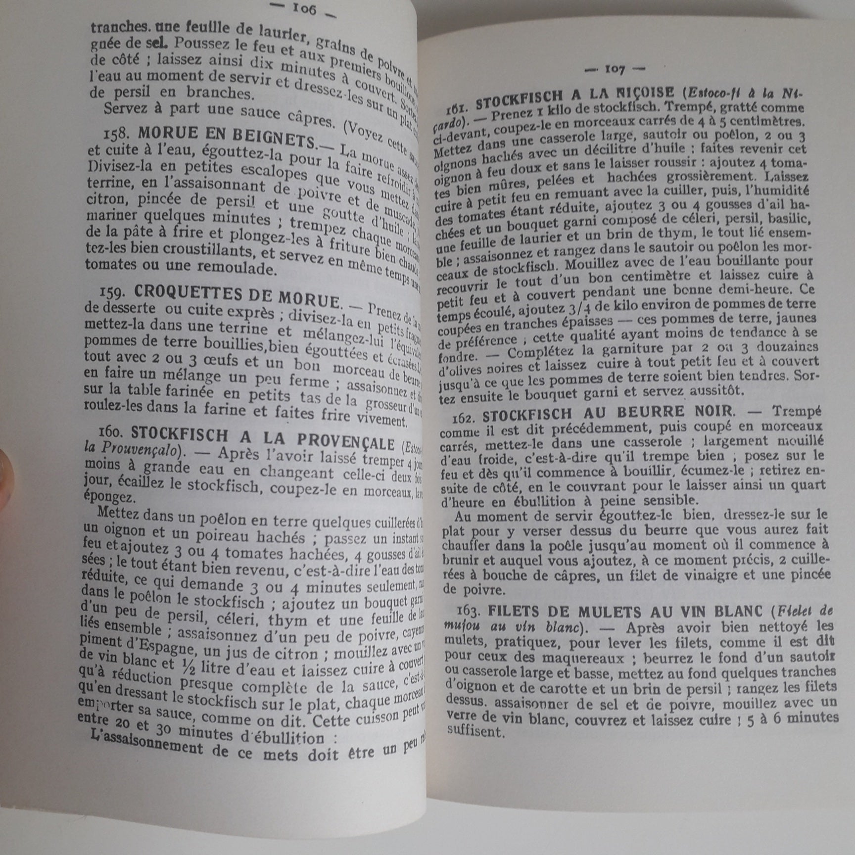 Livre de cuisine  Tacussel