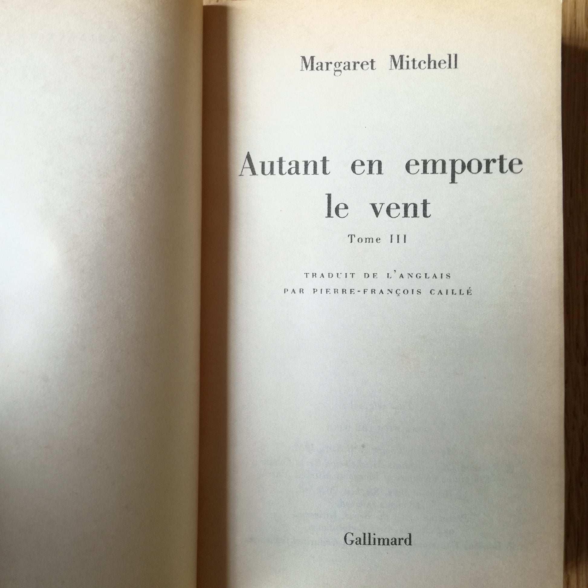 Livre de poche  Folio (Gallimard)