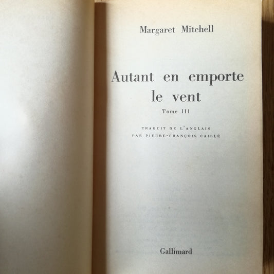 Livre de poche  Folio (Gallimard)