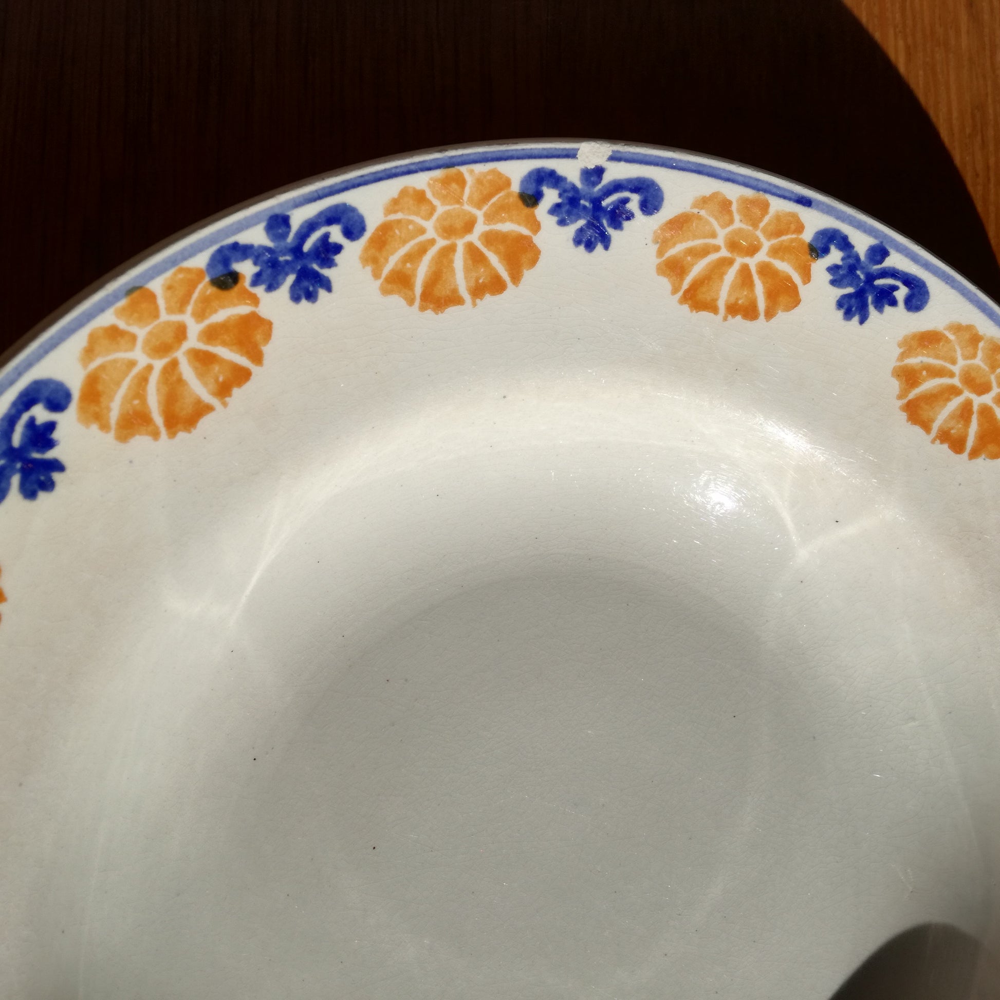 Assiette - creuse / calotte  Saint-Amand