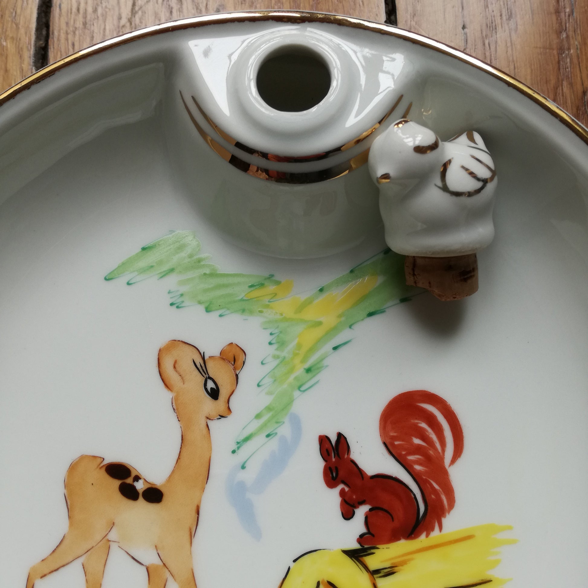 Assiette chauffante  
