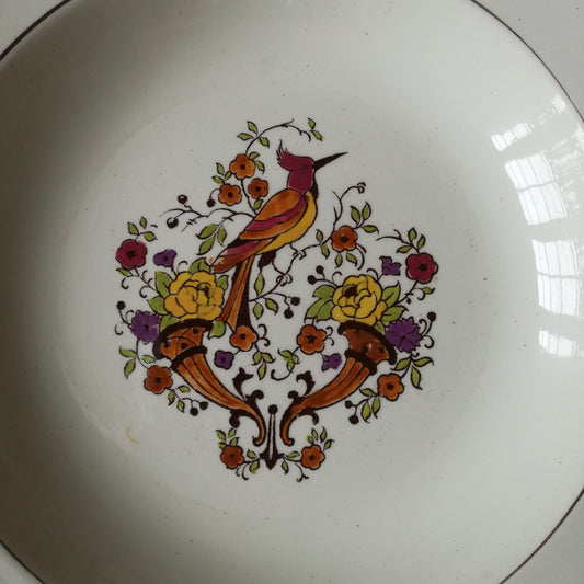 Assiette - creuse / calotte  BF - Boch Frères