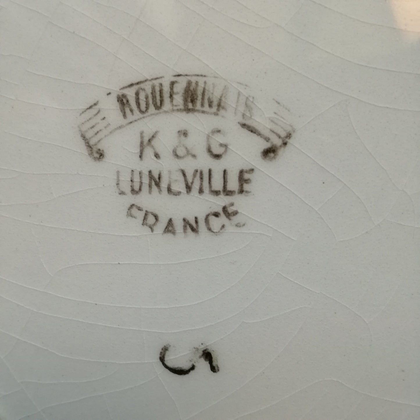 Plat Rouennais Lunéville (K & G - Keller & Guérin)