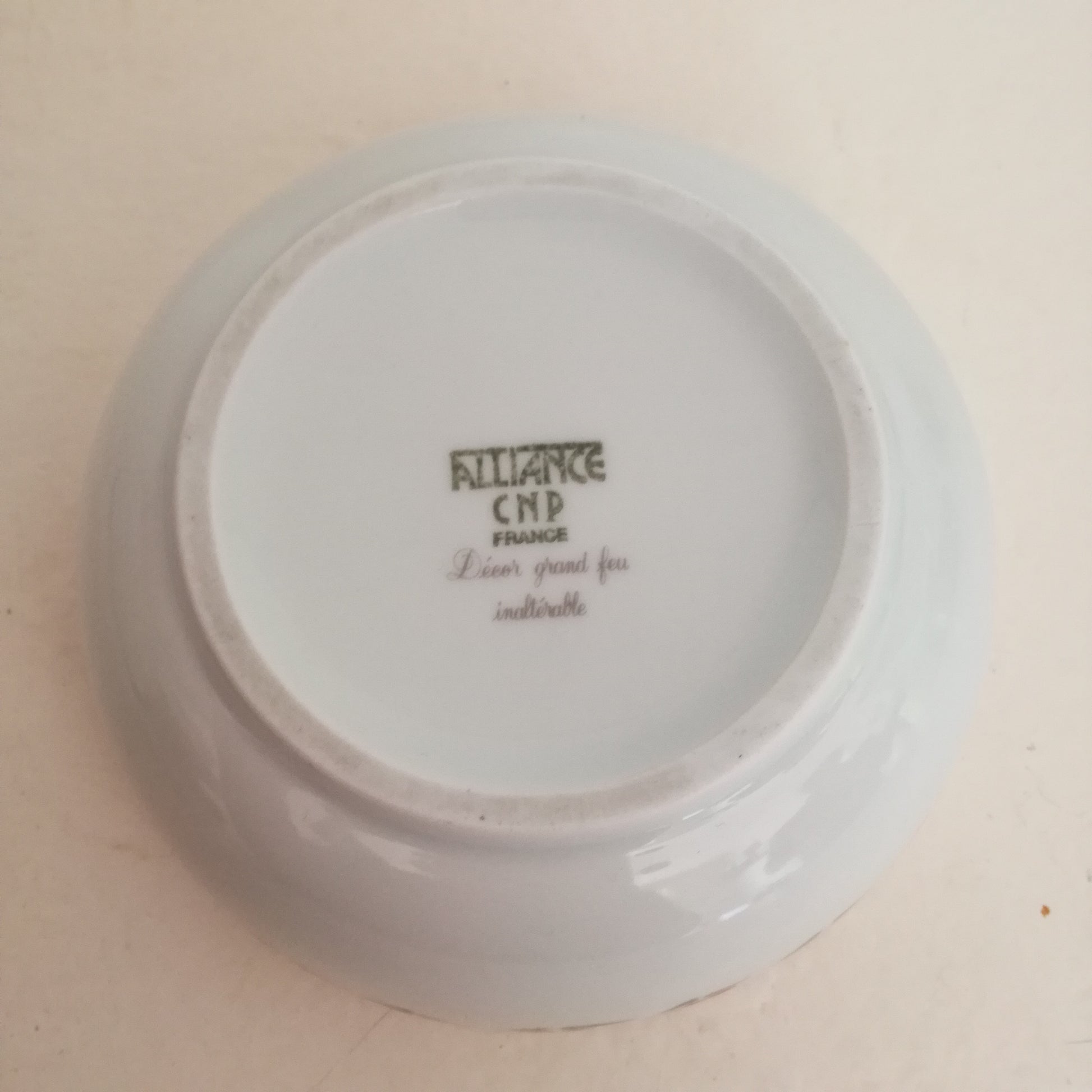 Coupelle  Compagnie nationale de porcelaine (CNP)