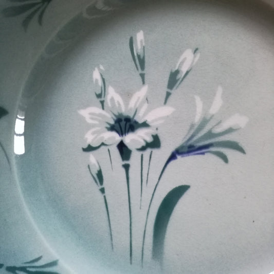 Assiette - grande plate  Lunéville (K & G - Keller & Guérin)
