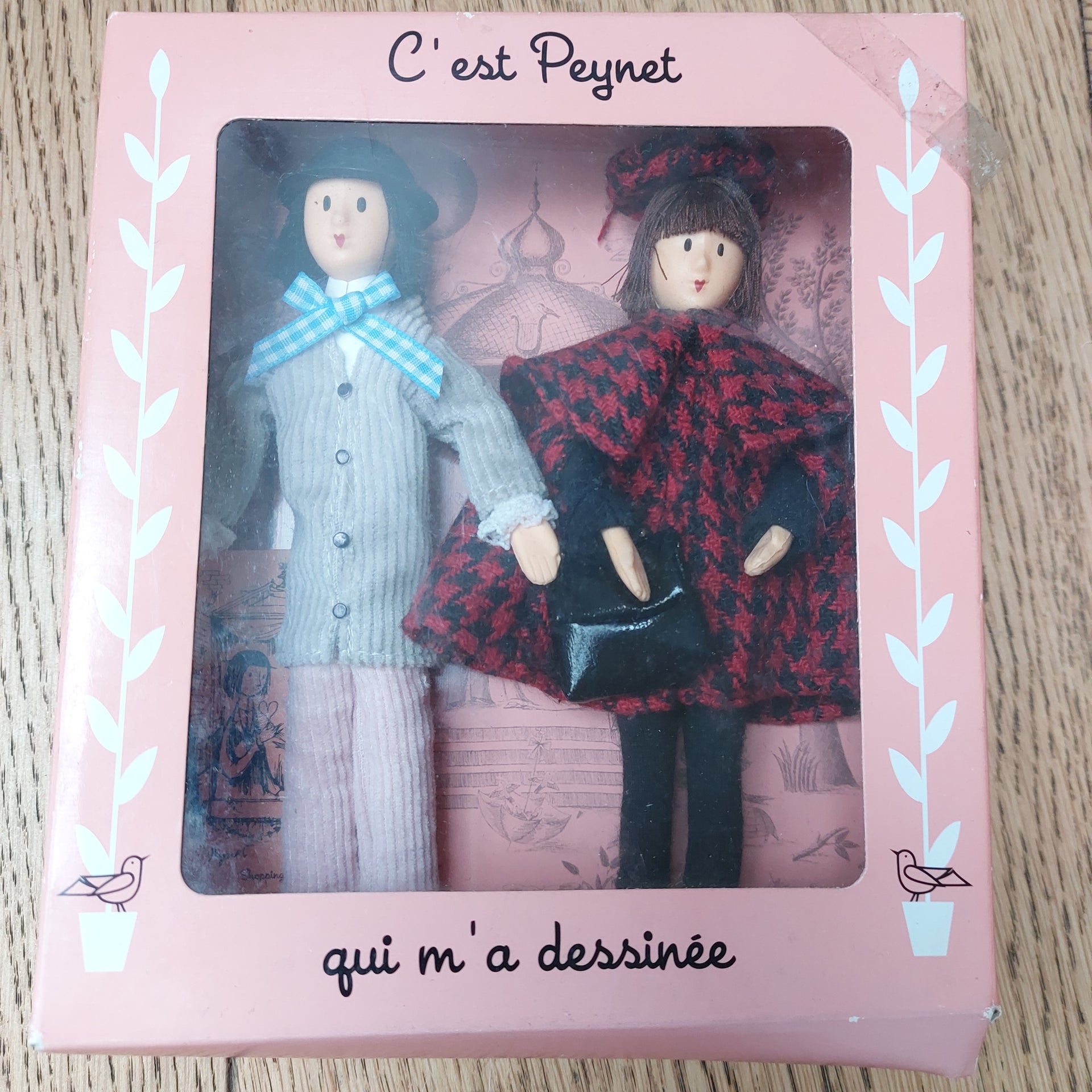 Poupées de collection Peynet shopping et dandy Atlas – Début de Série