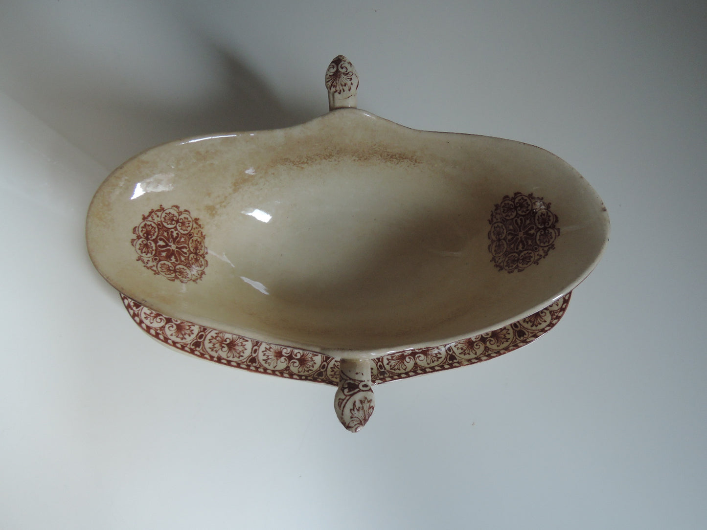 Saucière  Aux Lions de Faïence