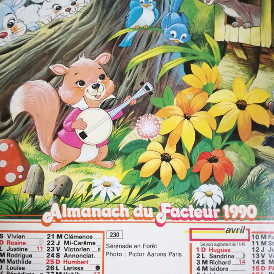 Calendrier / Almanach  Oller