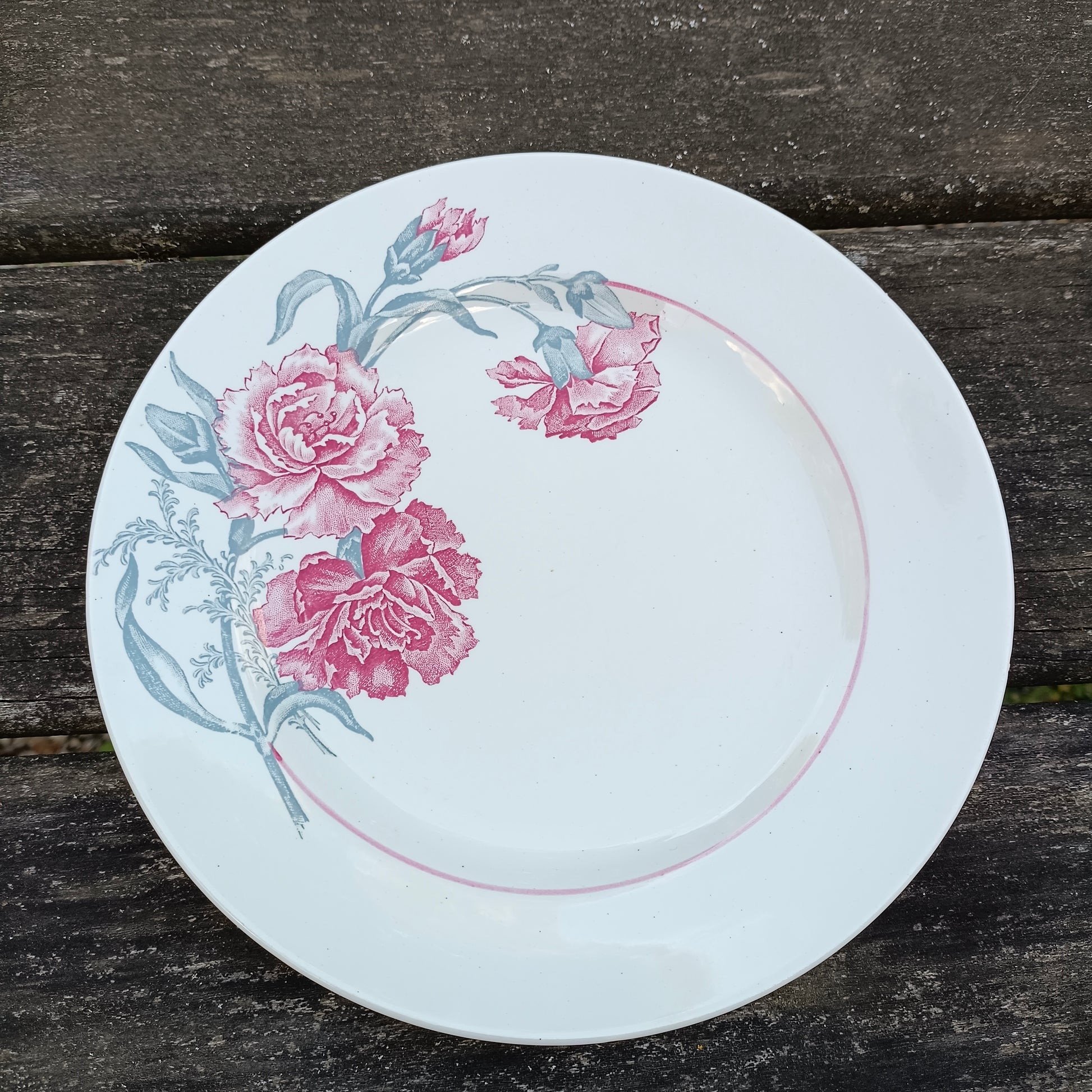 Assiette - grande plate Antibes Saint-Amand