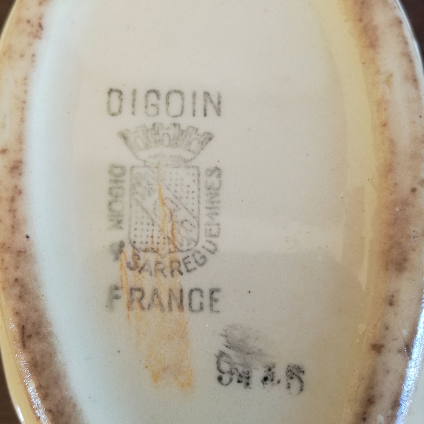 Plat Mary Lou Digoin & Sarreguemines