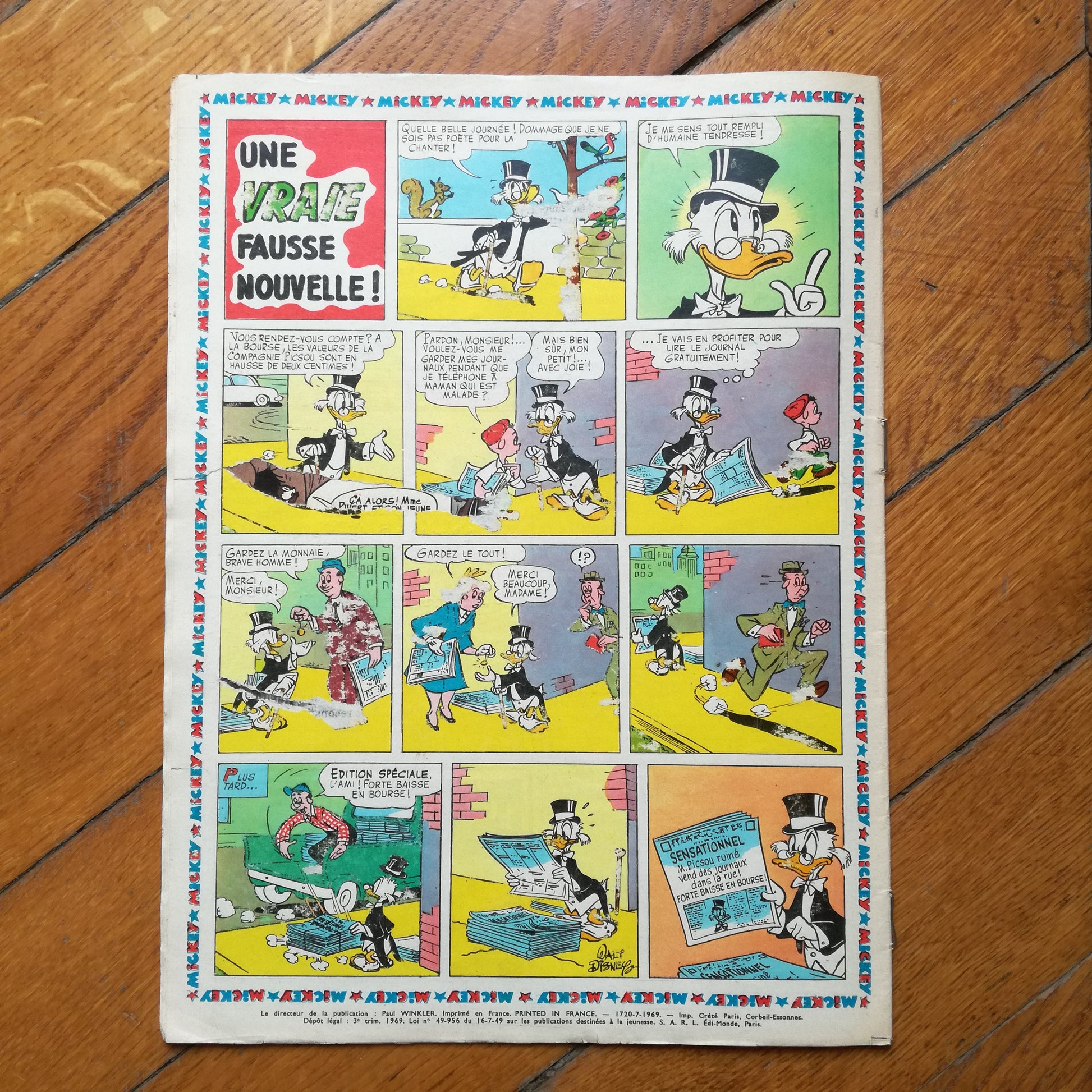 Revue / Magazine  Le Journal de Mickey