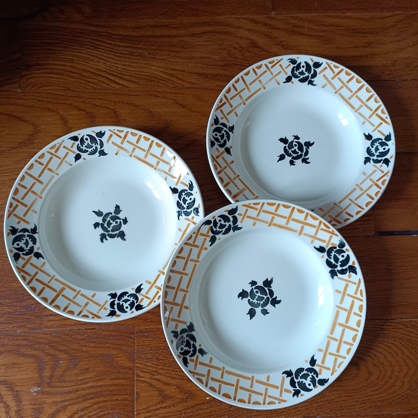 Assiette - creuse / calotte Roscoff Badonviller