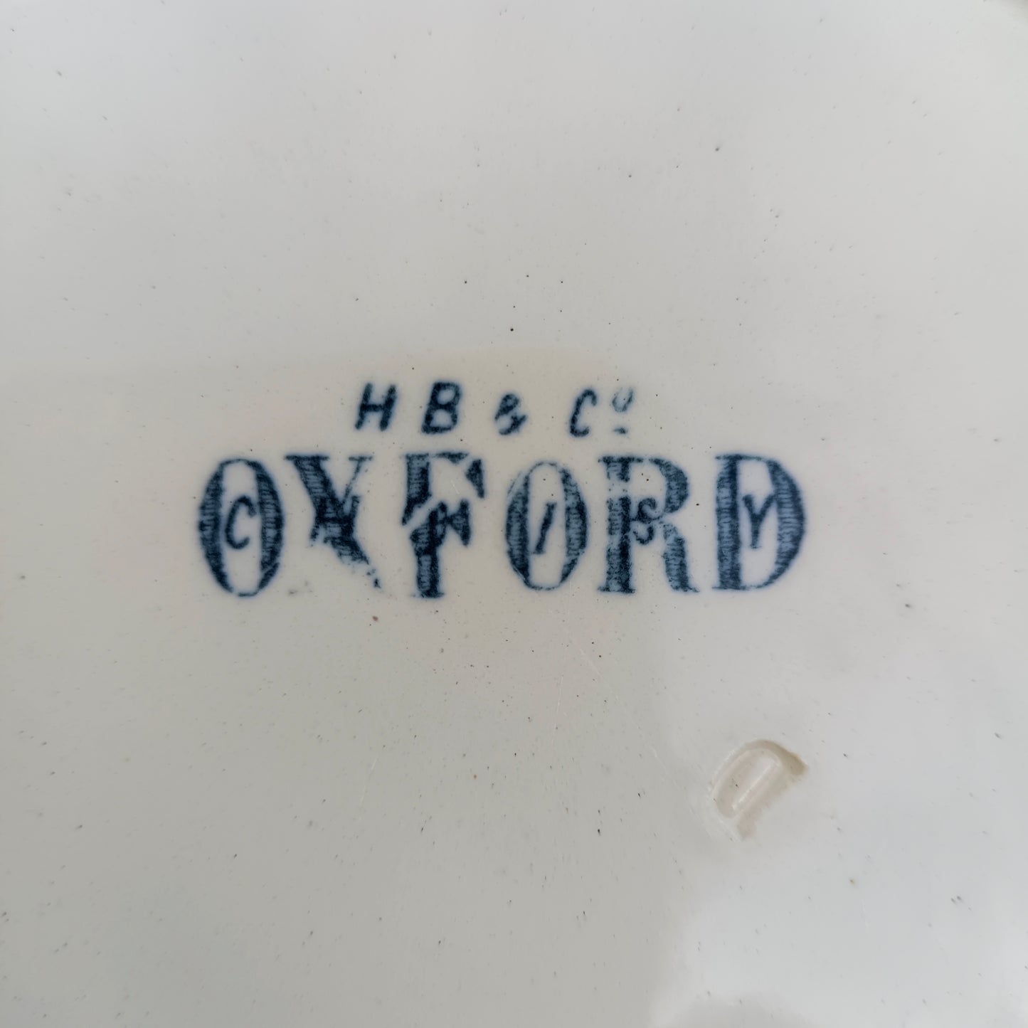 Assiette - creuse / calotte Oxford Choisy le Roi - HB & Cie (Hautin Boulenger)