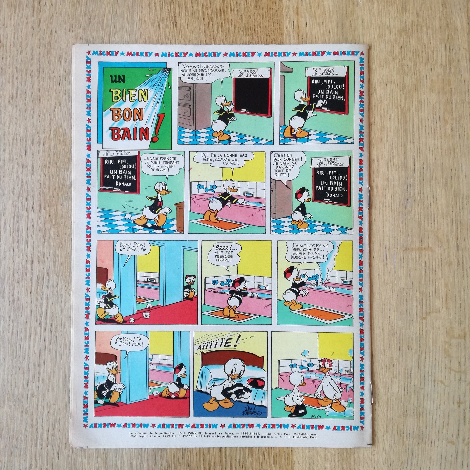 Revue / Magazine  Le Journal de Mickey
