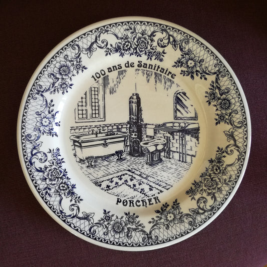 Assiette - grande plate  Gien