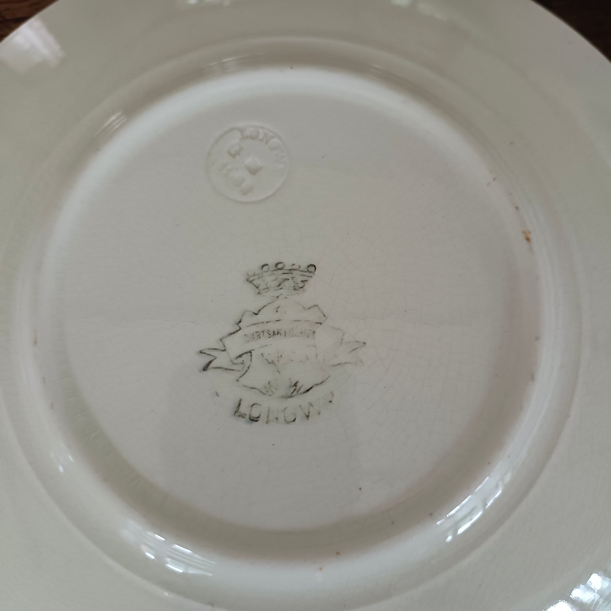 Assiette  Longwy