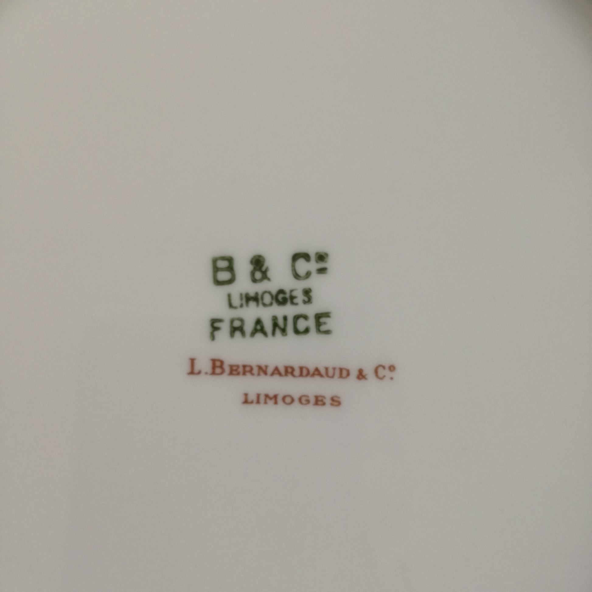 Assiette parlante  Limoges - Bernardaud