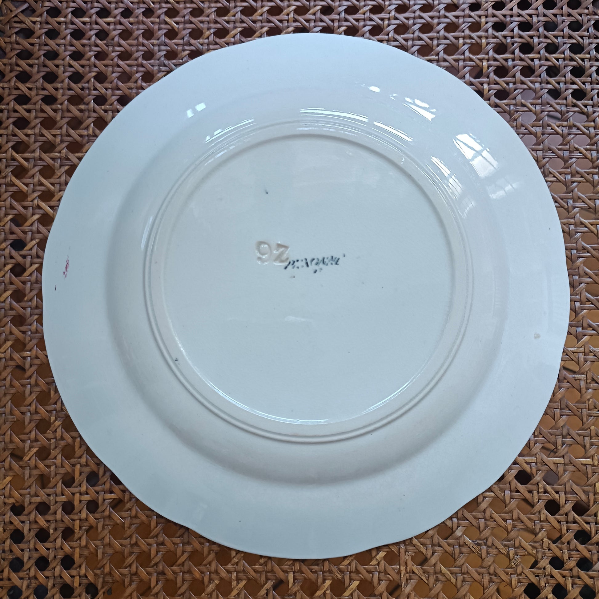 Assiette parlante Les mois de l'année Pexonne - FF (Fenal Frères)