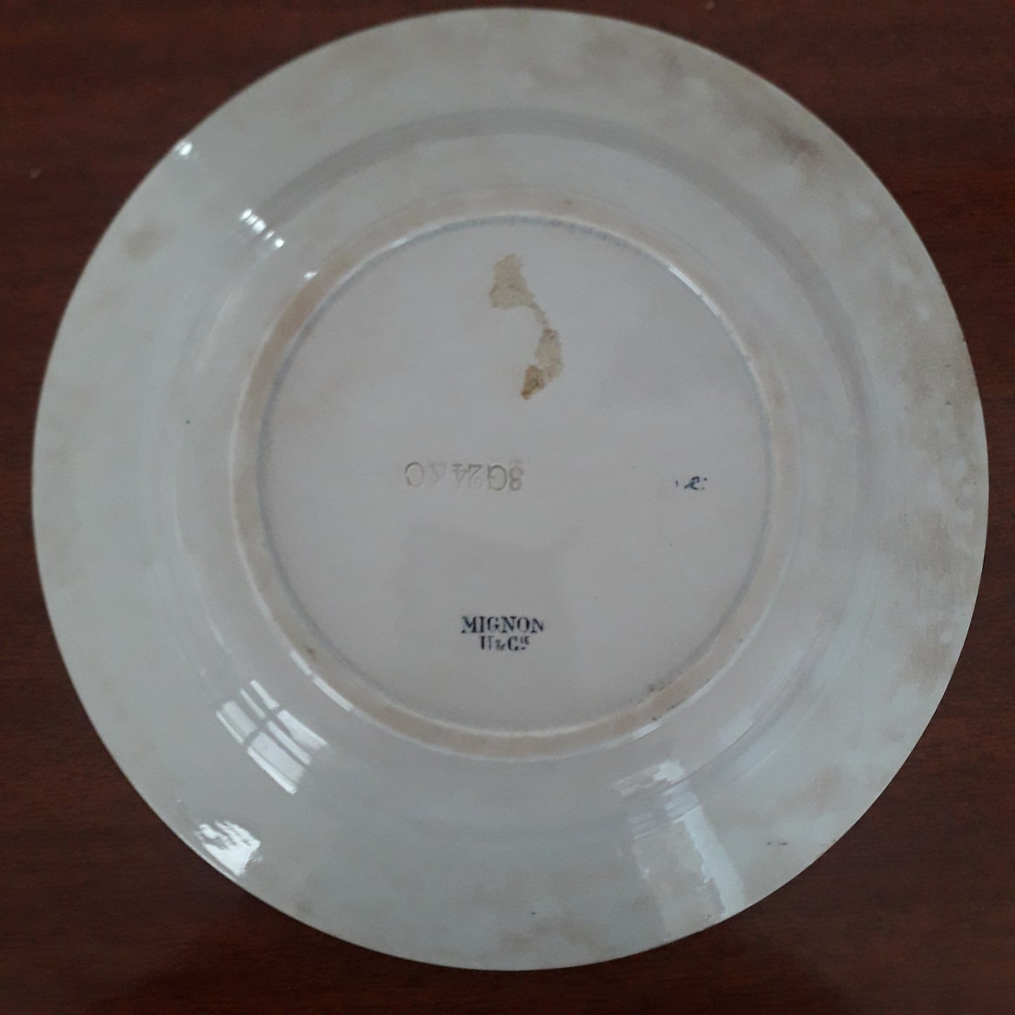 Assiette - creuse / calotte  